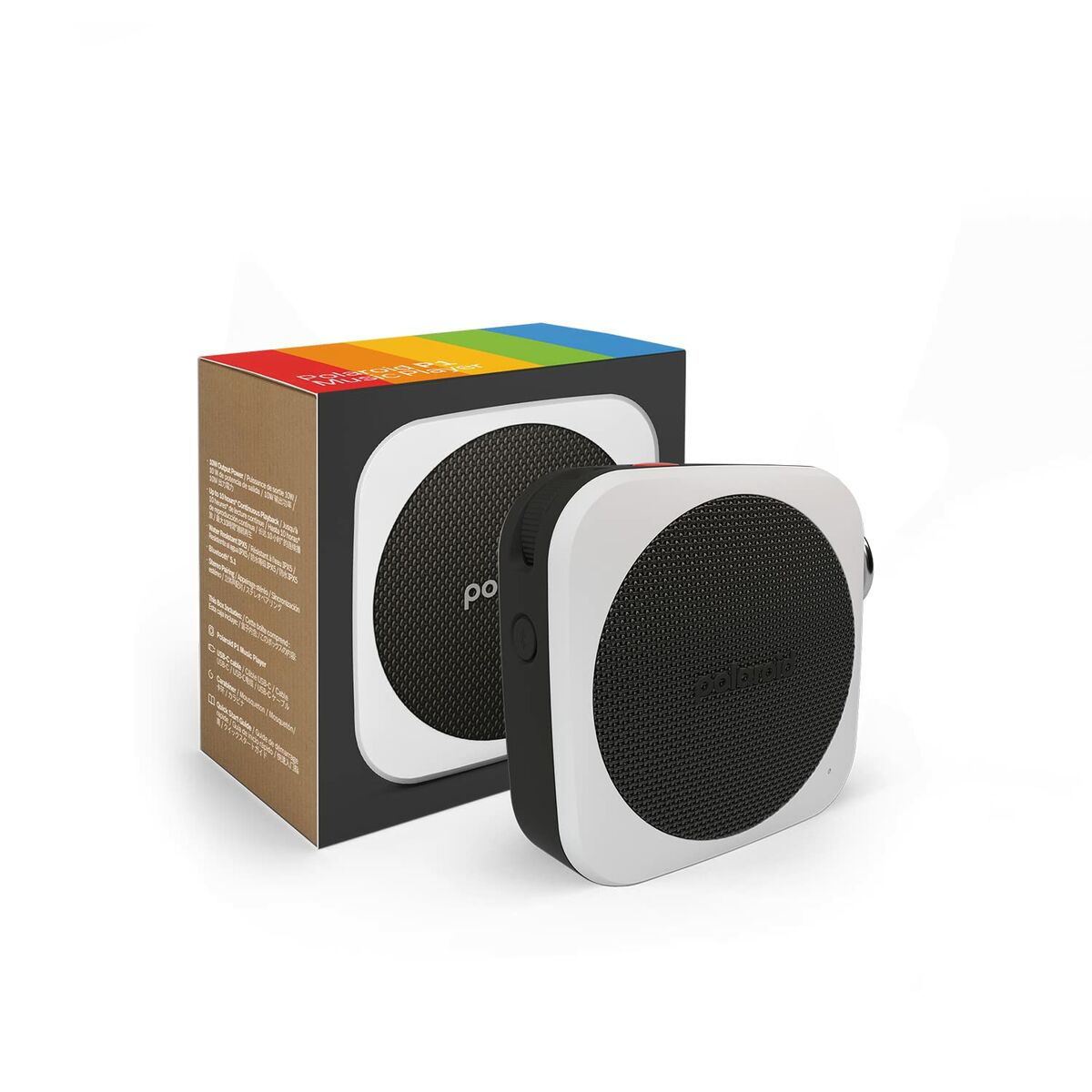 Polaroid P1 ONE tragbare Bluetooth-Lautsprecher Schwarz