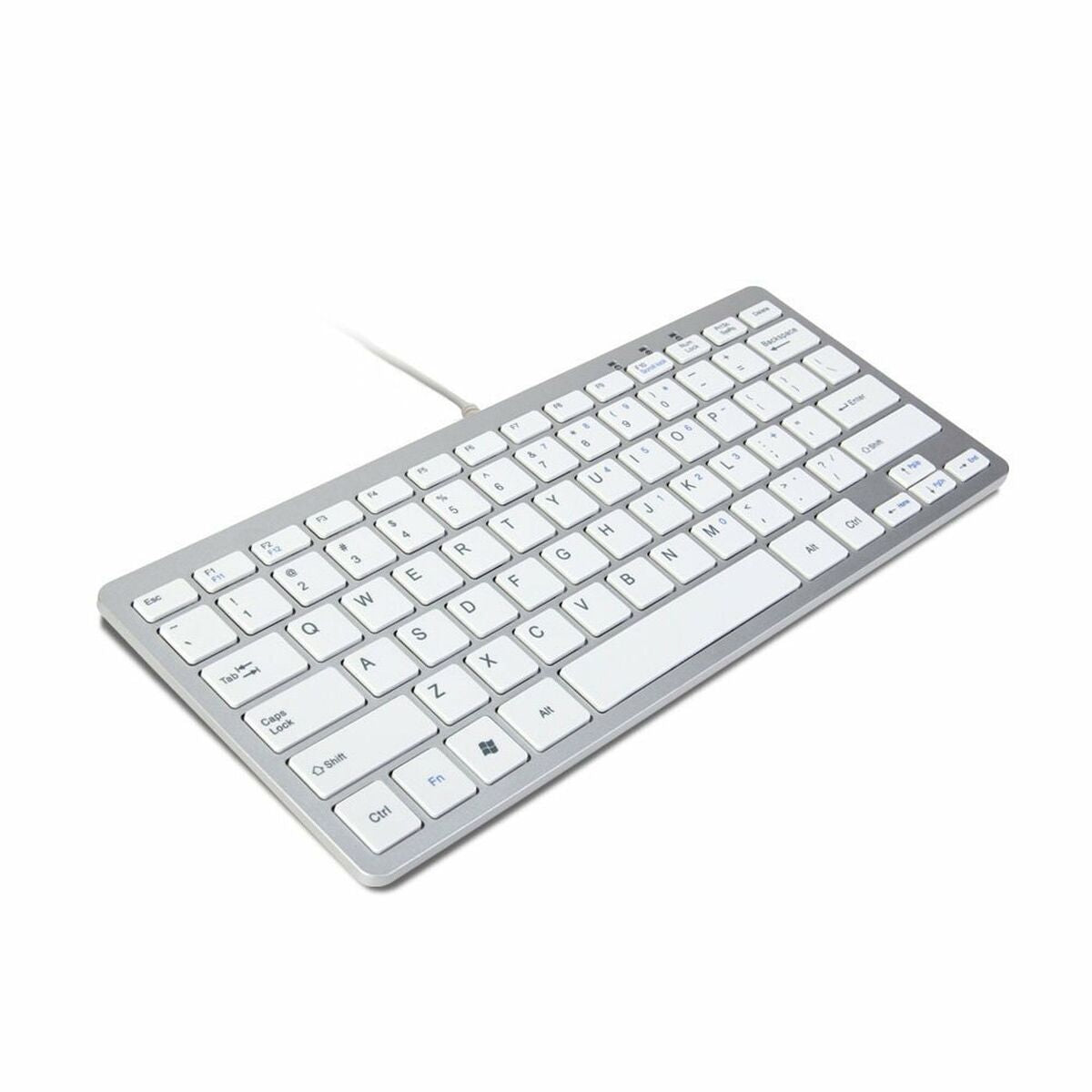 Tastatur ZE44 Qwerty US Weiß (Restauriert A)