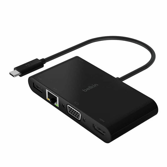 Belkin AVC004BTBK USB-Hub Schwarz