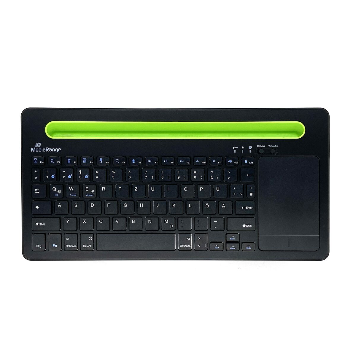 MediaRange MROS131 Qwertz Deutsche Bluetooth-Tastatur (Restauriert A)