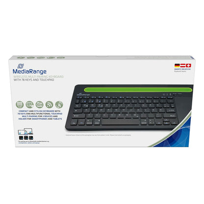 MediaRange MROS131 Qwertz Deutsche Bluetooth-Tastatur (Restauriert A)