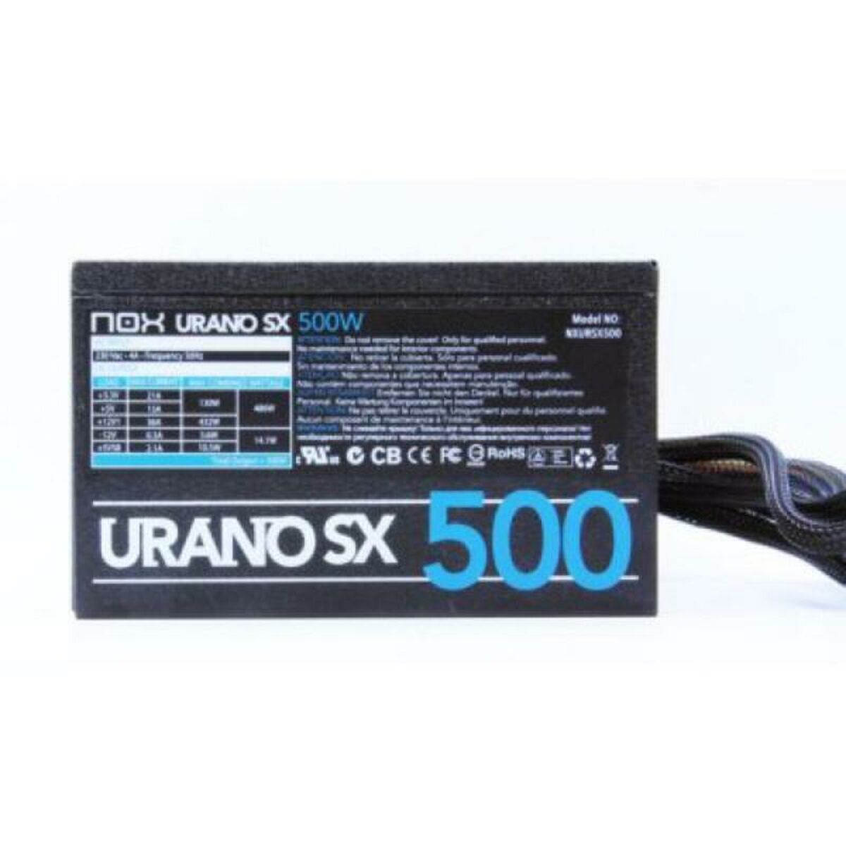 Nox Urano SX 500 ATX 500W 500 W Netzteil