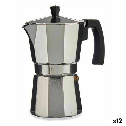 Italienische Kaffeemaschine aus Aluminium 150 ml (12 Einheiten)