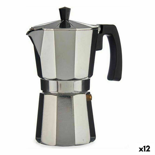 Italienische Kaffeemaschine aus Aluminium 450 ml (12 Einheiten)