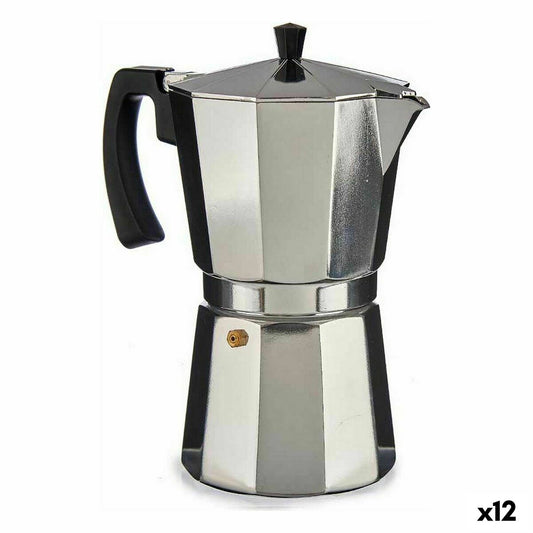 Italienische Kaffeemaschine aus Aluminium 650 ml (12 Einheiten)