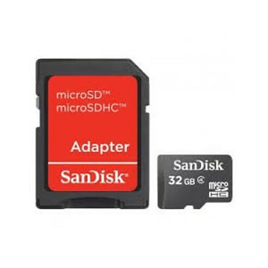 Carte Mémoire Micro SD avec Adaptateur SanDisk SDSDQB-032G-B35 32 GB