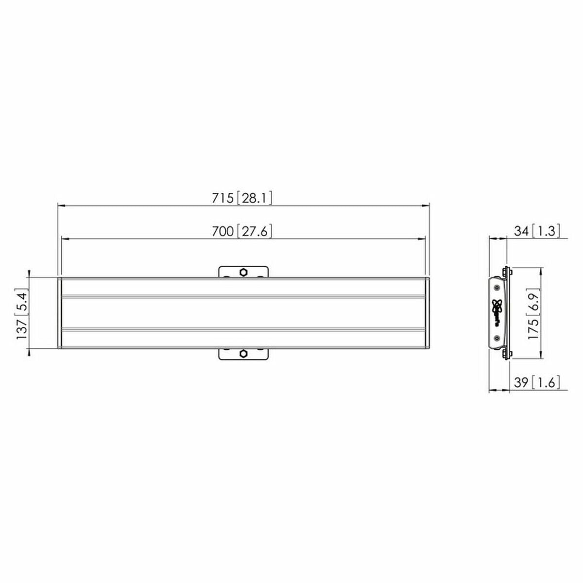 Stange Vogel's 7234070 715 mm