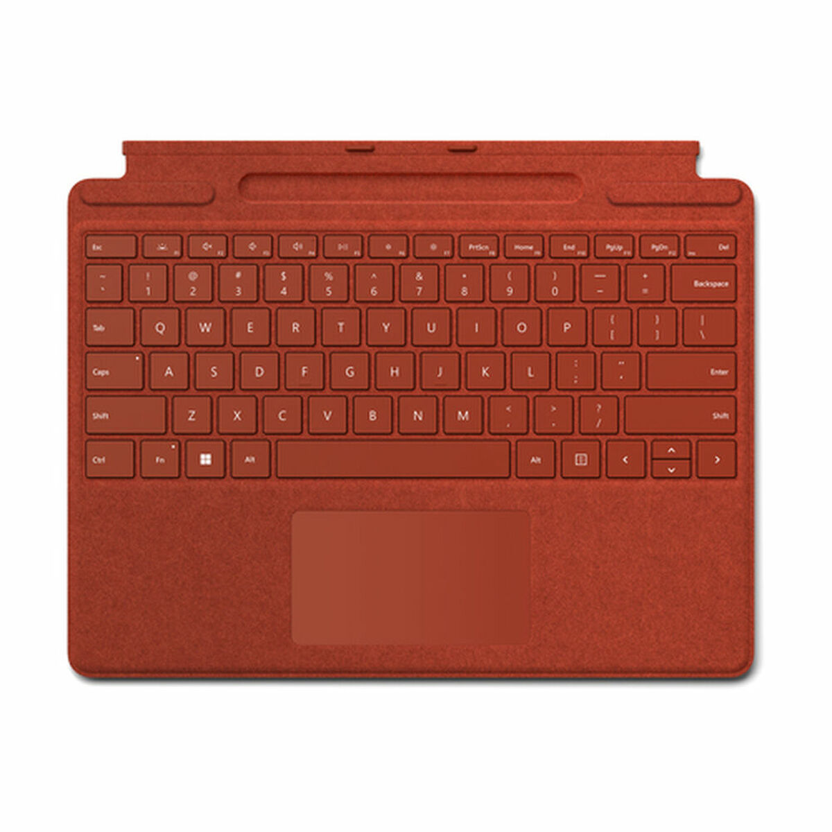 Teclado Microsoft 8XB-00032 Rojo Español Qwerty Español QWERTY