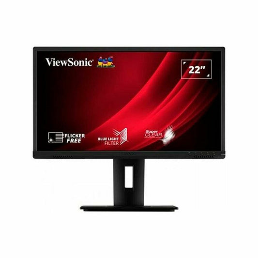 ViewSonic VG2240 Schwarzer LED-VA-Bildschirm ohne Flimmern