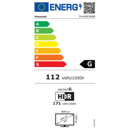 Panasonic TX65MZ2000E 4K Ultra HD 65" QLED Smart TV