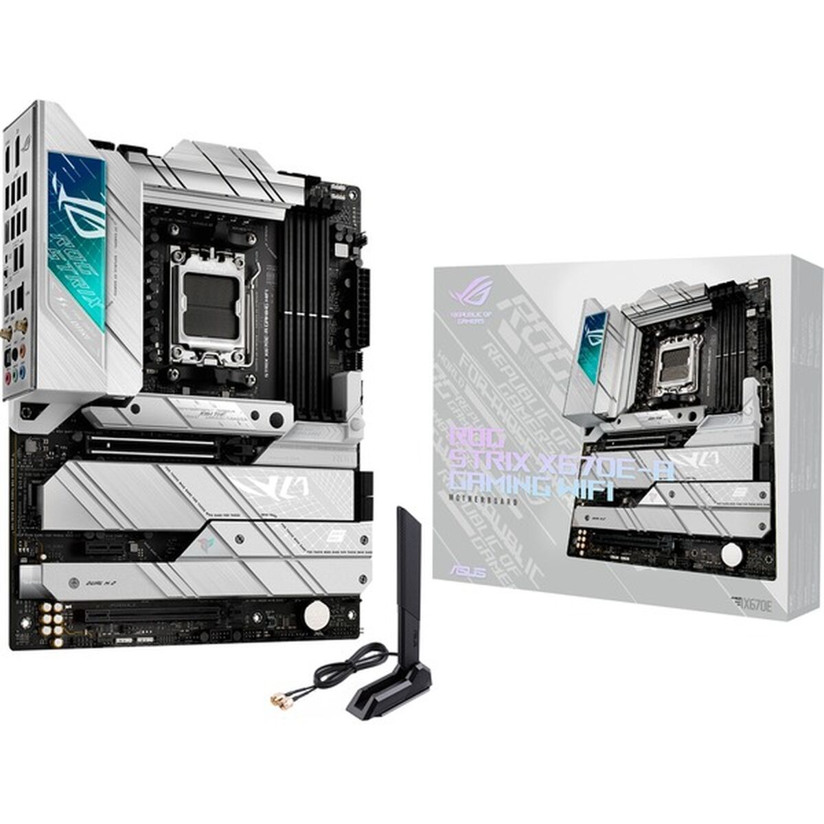 Carte Mère Asus ROG STRIX X670E-A GAMING WIFI AMD AMD X670 AMD AM5