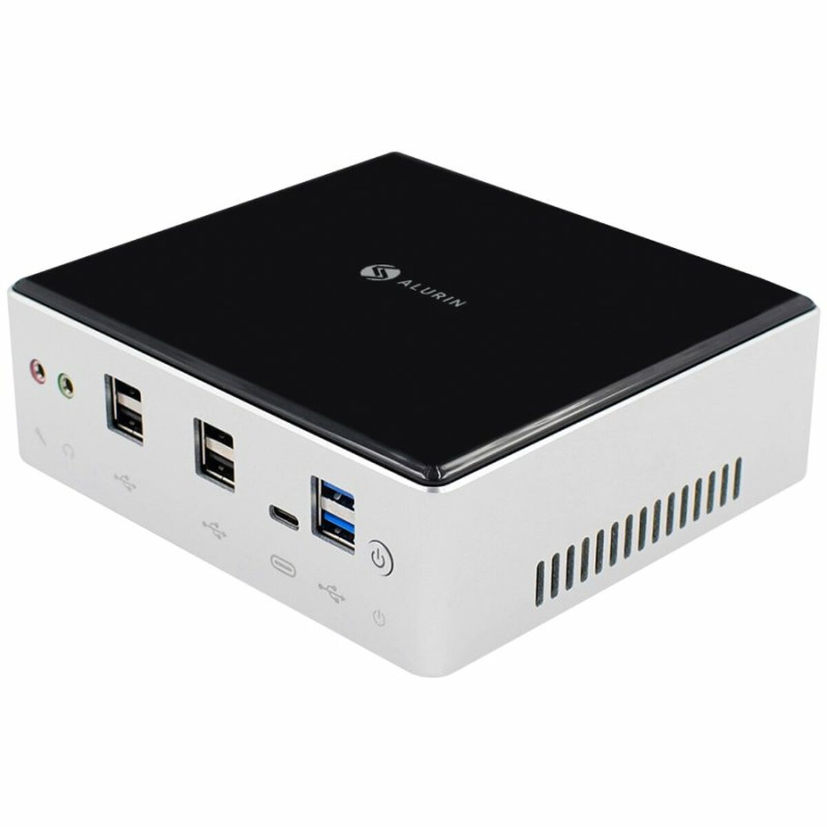 Mini-PC Alurin-Einheit Intel Core i7-10510U 8 GB RAM 250 GB SSD