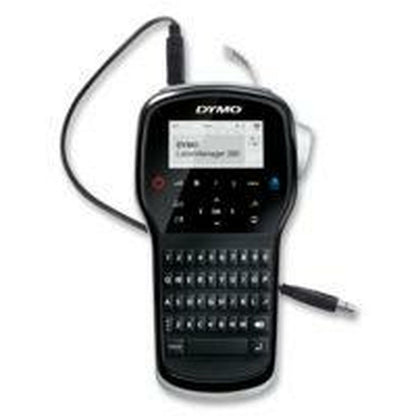 Dymo Labelmanager LM280 1,2 mm QWERTY Elektrischer Etikettendrucker Schwarz (6 Einheiten)