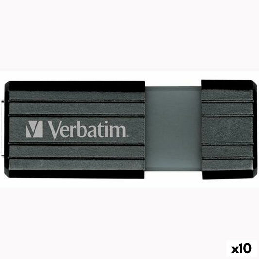 Verbatim PinStripe USB-Flash-Laufwerk Schwarz 32 GB