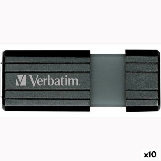 Verbatim Store'n'go Pinstripe Schwarz USB-Flash-Laufwerk 8 GB
