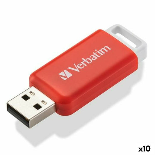 Verbatim V Databar Red USB-Stick 16 GB
