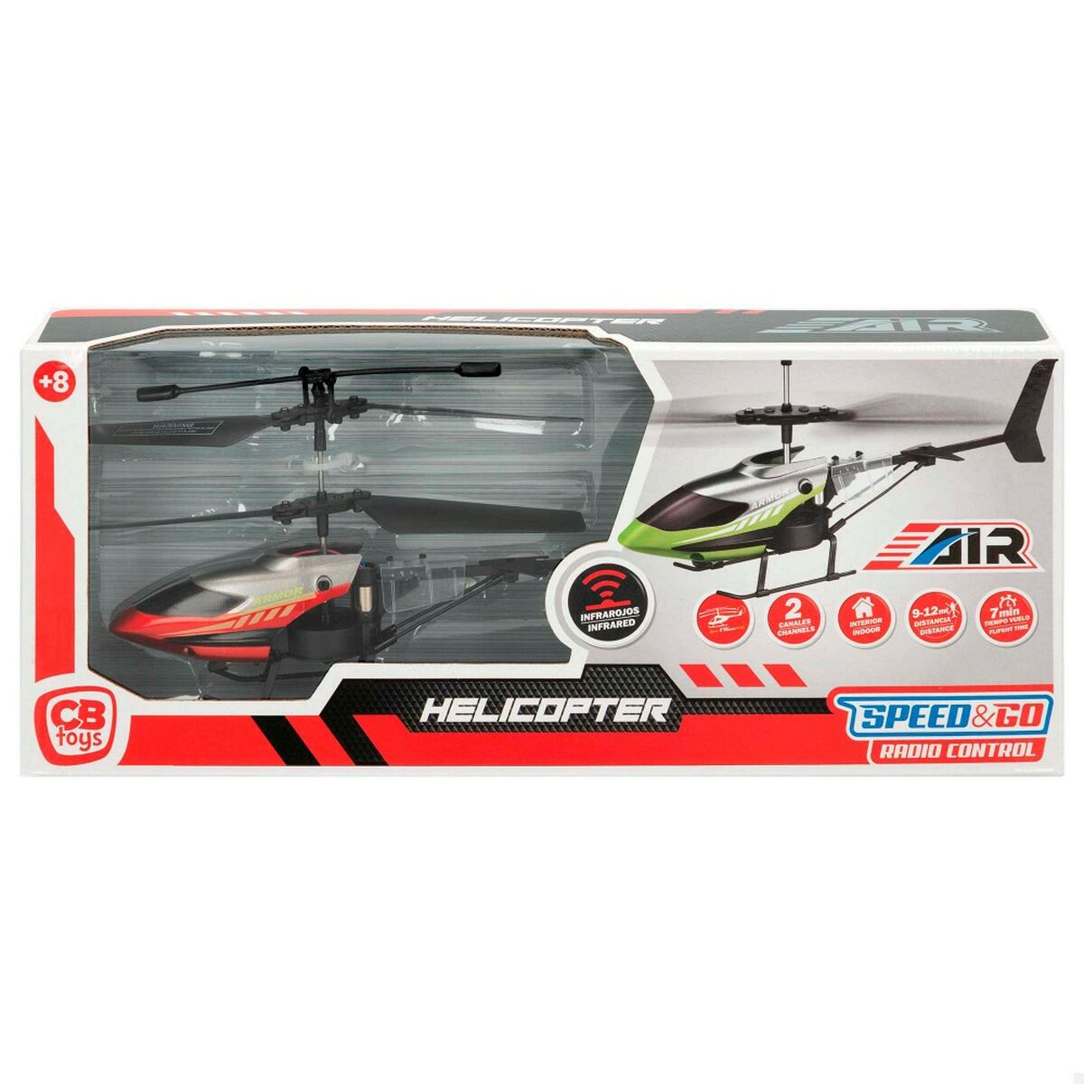 Helicóptero con Radiocontrol Speed & Go (6 Unidades)