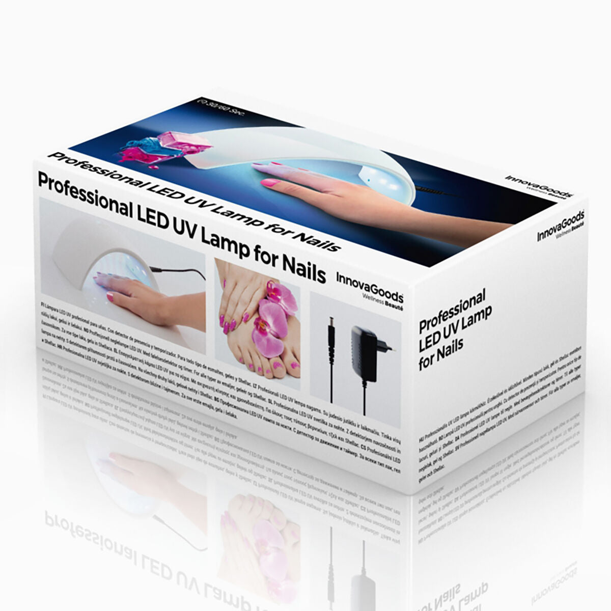 Lámpara para Uñas LED UV Profesional InnovaGoods