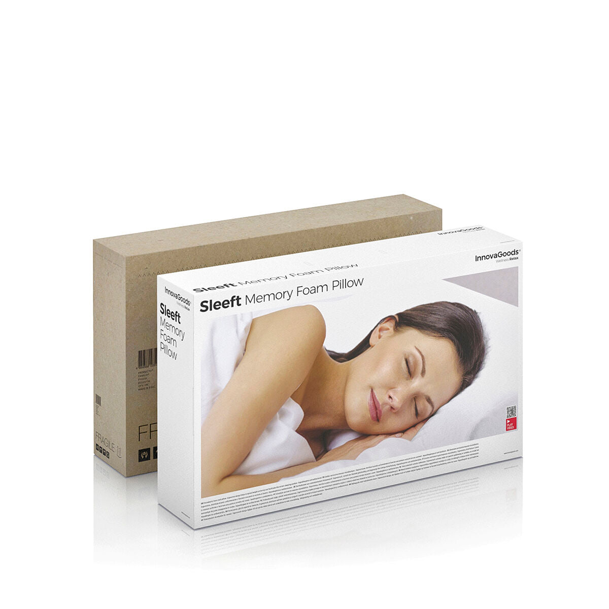 Memory Foam Cervical Pillow Sleeft InnovaGoods