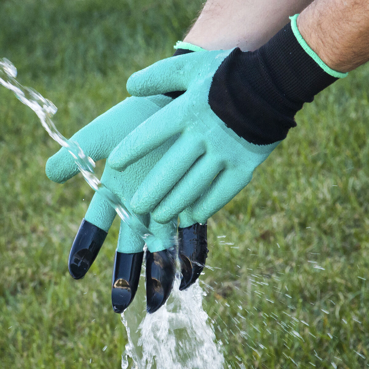 Gartenhandschuhe mit Krallen zum Graben InnovaGoods 