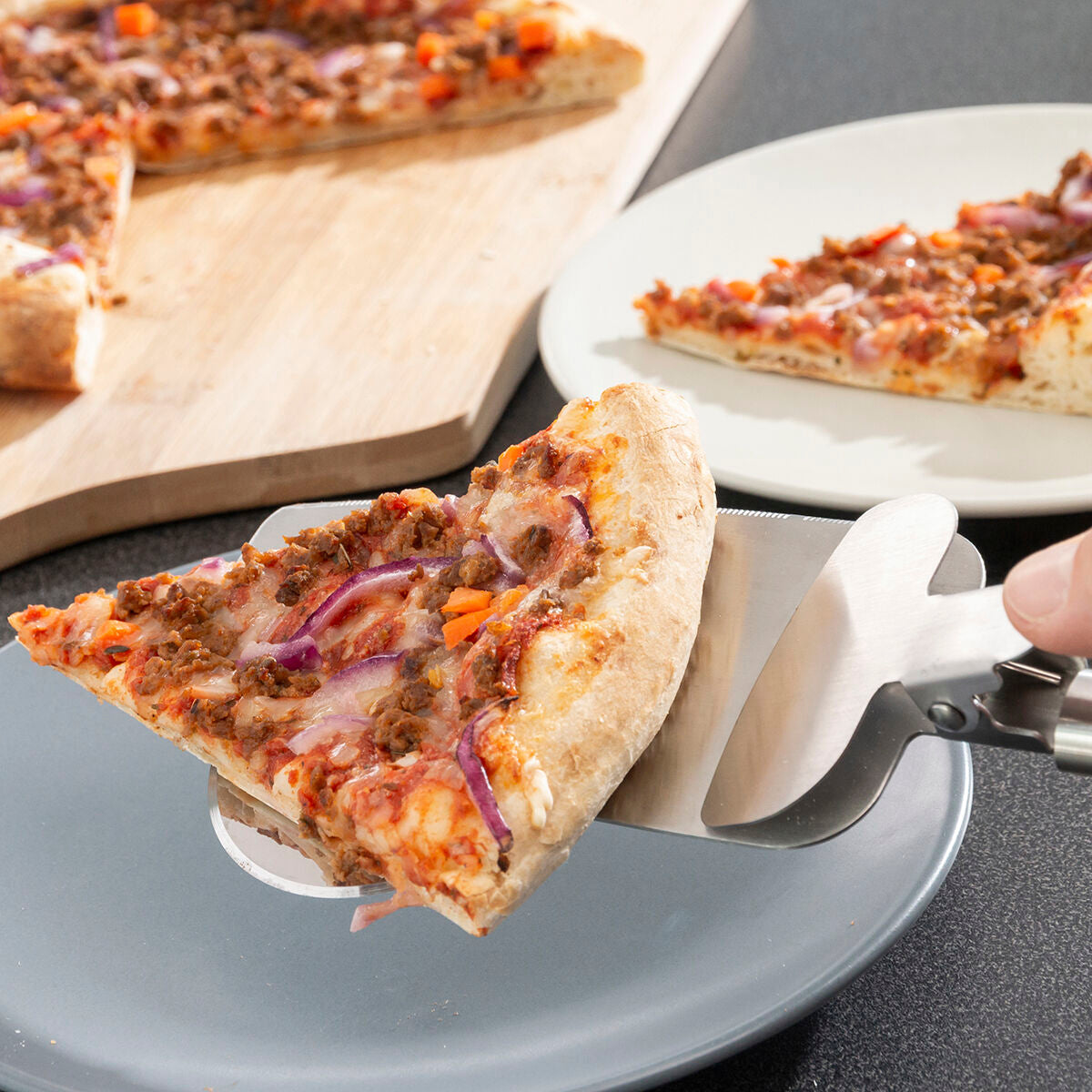 Nice Slice 4-in-1 Pizzaschneider InnovaGoods 