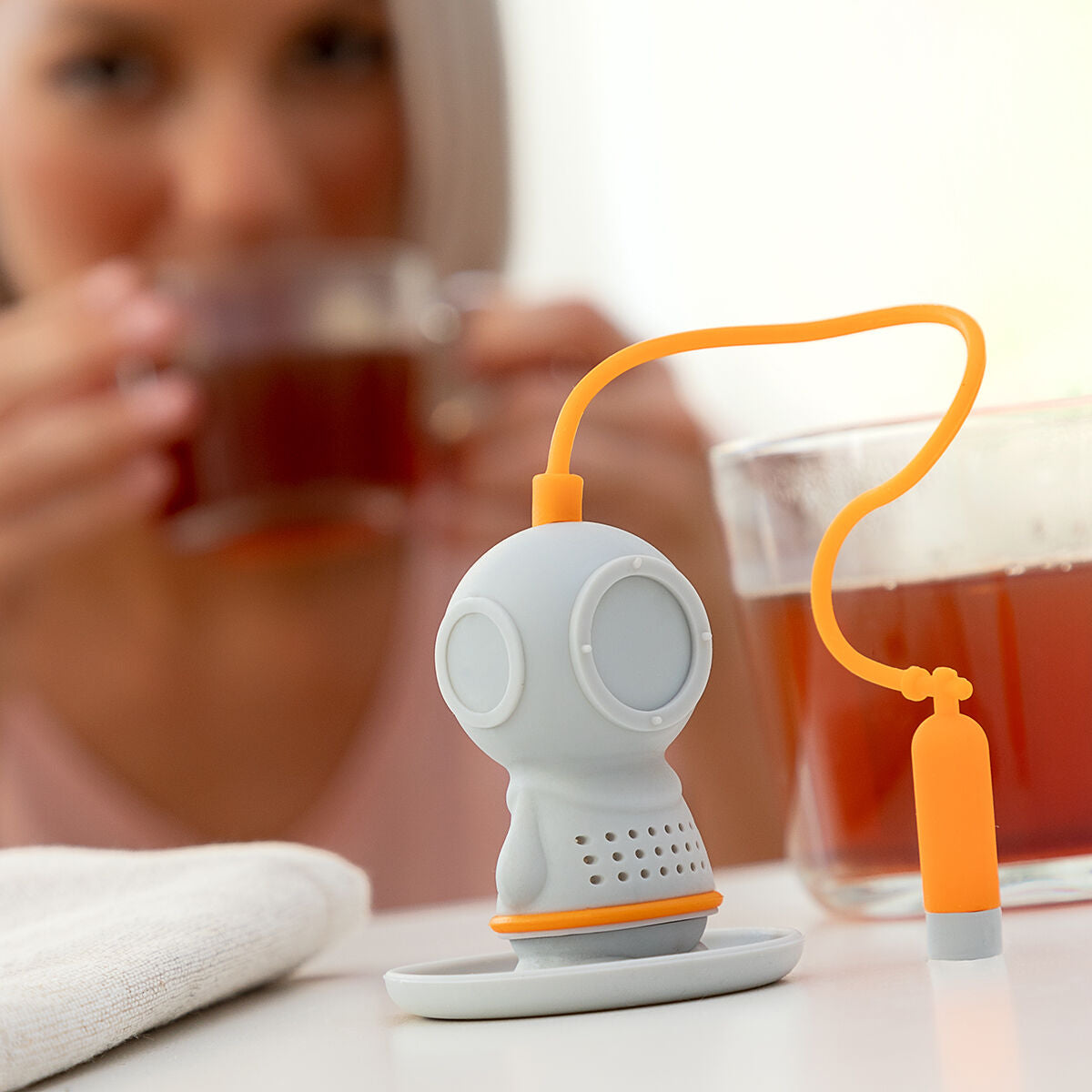 Infusor de Té de Silicona Diver·T InnovaGoods