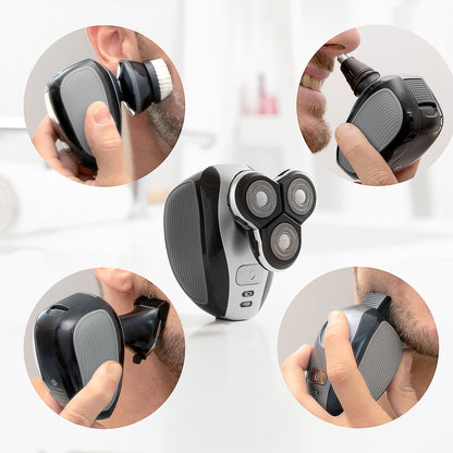 5 in 1 Multifunktions-ergonomischer wiederaufladbarer Rasierer Shavestyler InnovaGoods 