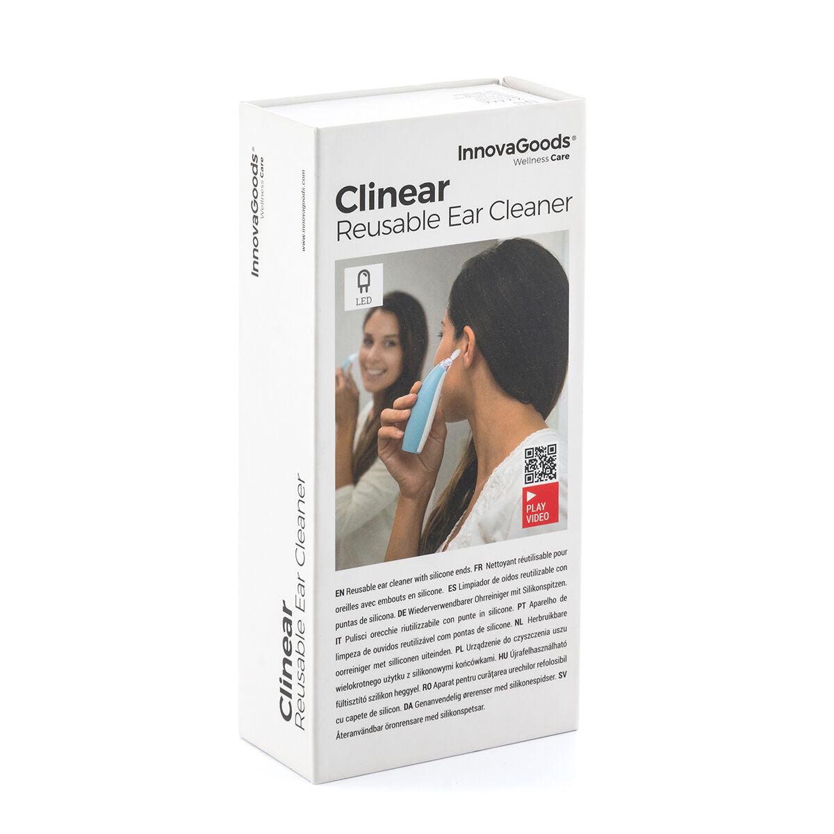 Clinear InnovaGoods wiederverwendbarer elektrischer Ohrenreiniger 