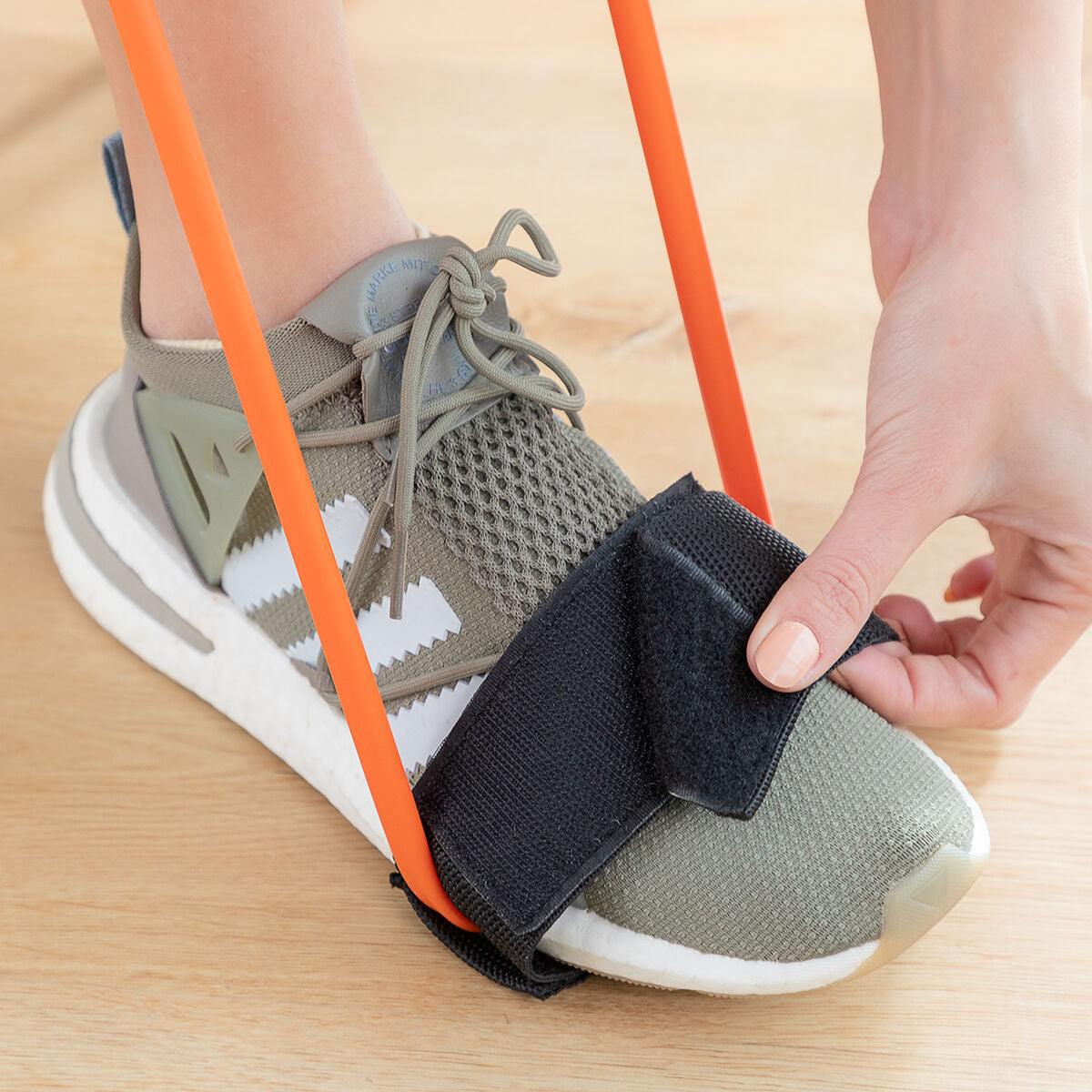 Ceinture avec bandes de résistance pour les fessiers et guide d'exercices Bootrainer InnovaGoods