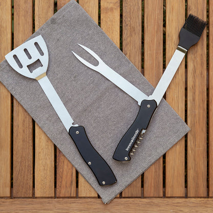 Set de Utensilios para Barbacoa 5 en 1 BBKit InnovaGoods