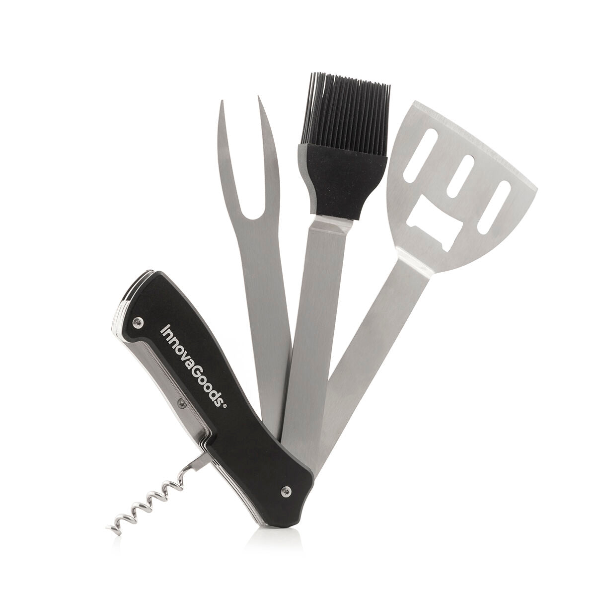 Set de Utensilios para Barbacoa 5 en 1 BBKit InnovaGoods