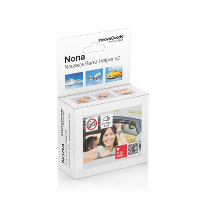 Anti-Übelkeit-Armband mit Druckpunkt Nei-Kuan Nona InnovaGoods (2er-Pack) 