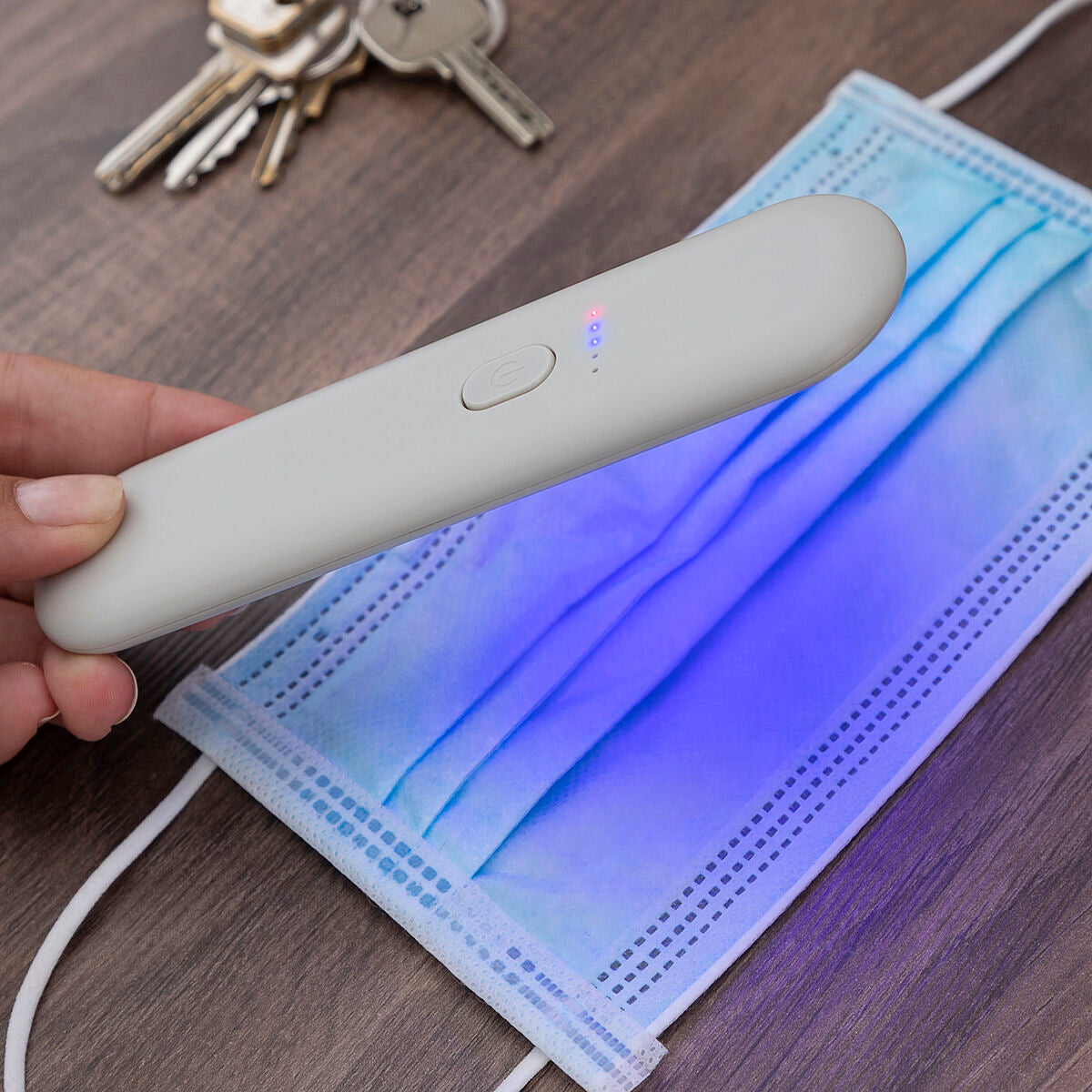 Lumean InnovaGoods wiederaufladbare UV-Desinfektionslampe 