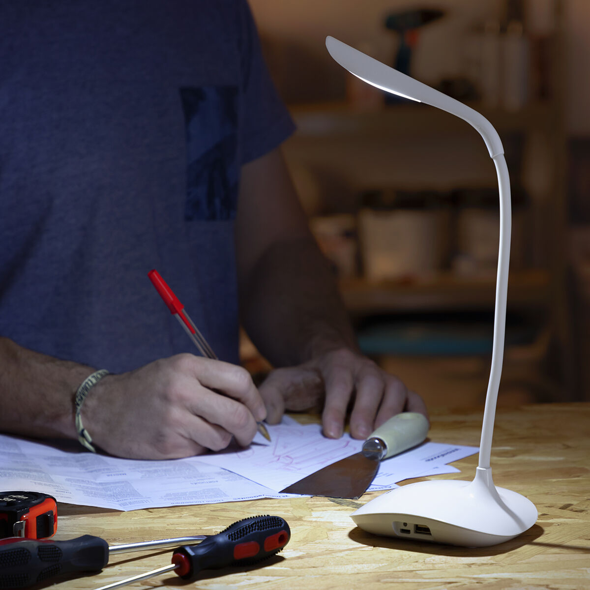 Rechargeable Touch-sensitive LED Table Lamp Lum2Go InnovaGoods