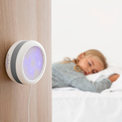 Lámpara Antimosquitos por Succión con Soporte de Pared KL Lite InnovaGoods