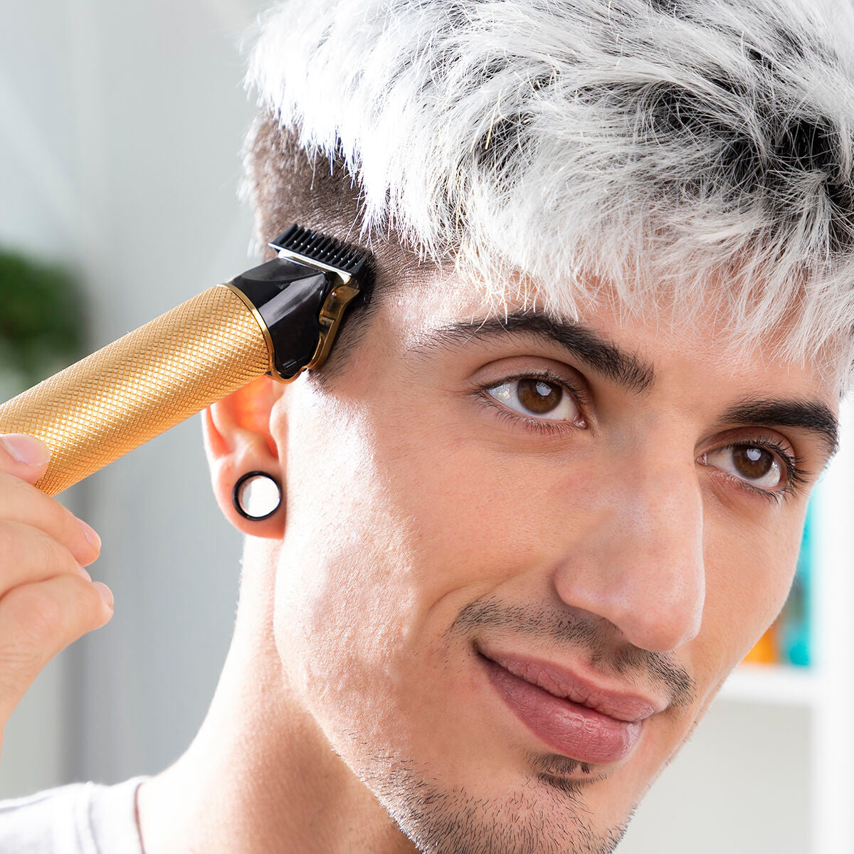 Tondeuse à Cheveux Professionnelle Rechargeable avec Accessoires Stytrim InnovaGoods