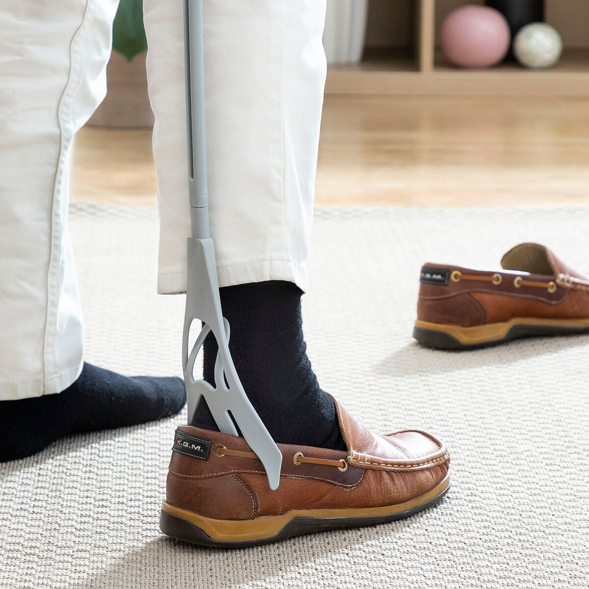 Schuhlöffel für Schuhe und Socken mit Shoeasy InnovaGoods Sockenentferner 