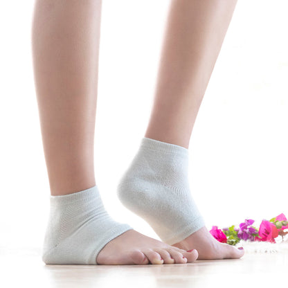 Feuchtigkeitsspendende Socken mit Gel-Pads und natürlichen Ölen regenerieren InnovaGoods 