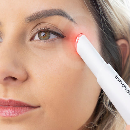 Anti-ageing Eye Massager with Phototherapy, Thermotherapy and Vibration Therey InnovaGoods