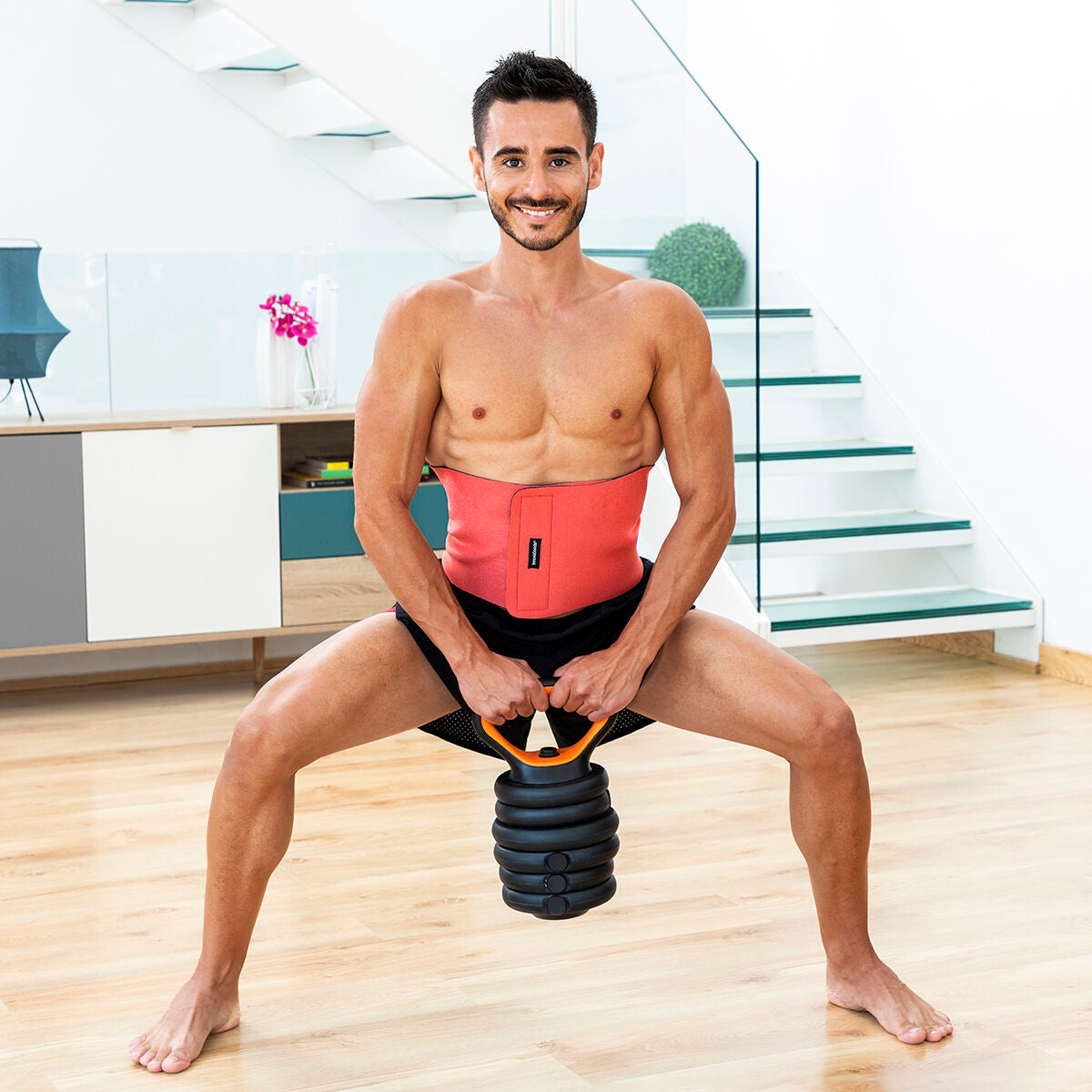 Faja Reductora Deportiva Fitness con Efecto Sauna Swelker InnovaGoods