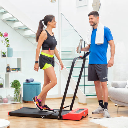 Folding Walking and Running Treadmill with Speakers and Remote Control Wristband Foljog InnovaGoods