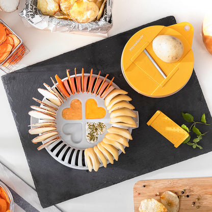 Set pour Faire des Chips au Micro-ondes avec Mandoline et Recettes Chipit InnovaGoods