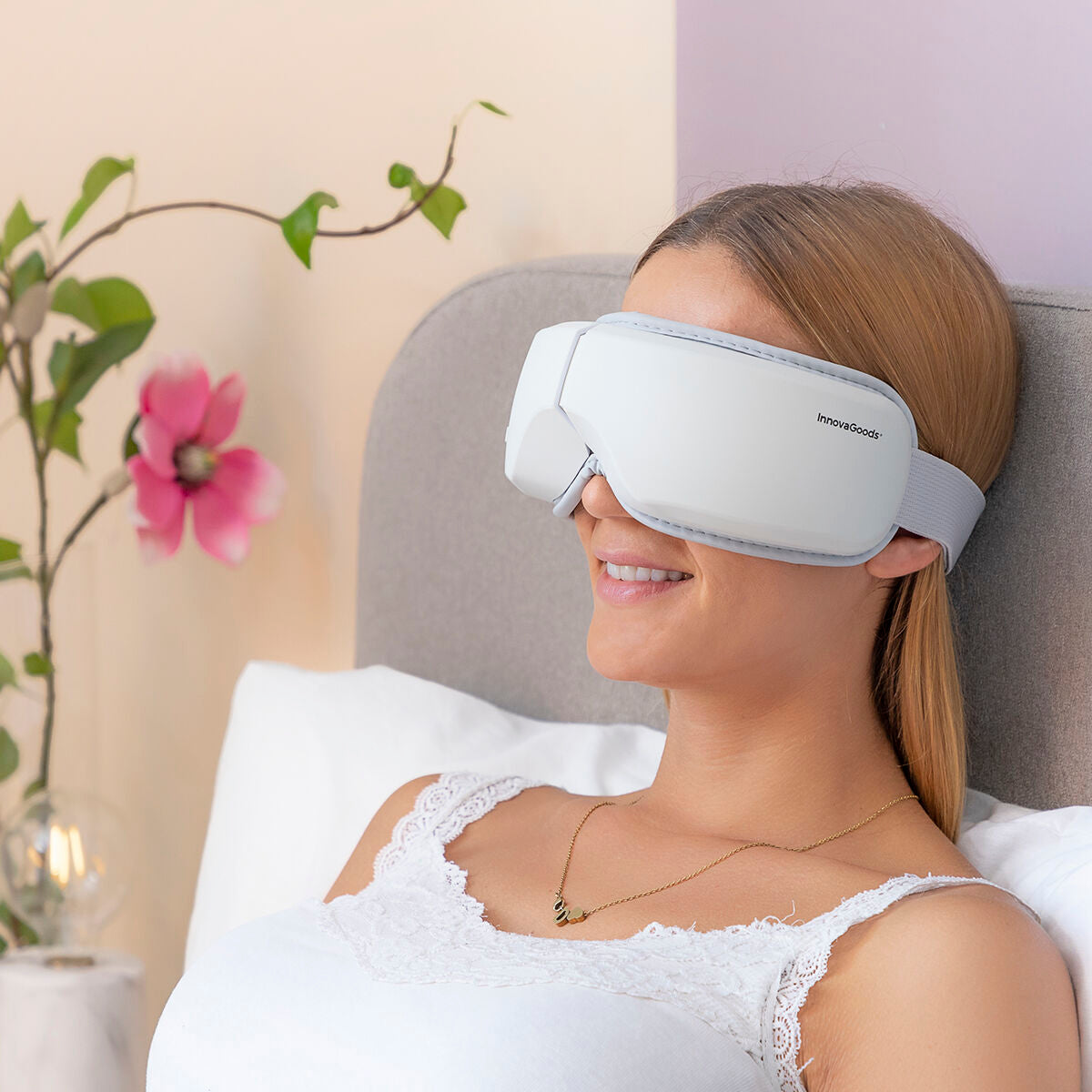 Augenmassagegerät mit Luftkompression 4 in 1 Eyesky InnovaGoods 