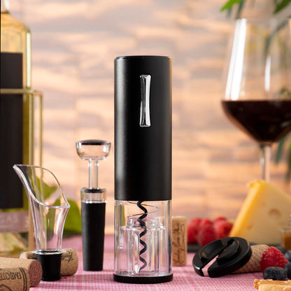 Tire-bouchon Électrique Rechargeable avec Accessoires pour le Vin Corklux InnovaGoods