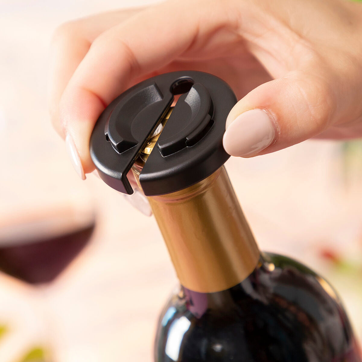 Rechargeable Electric Corkscrew with Accessories for Wine Corklux InnovaGoods