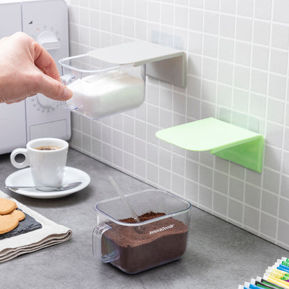 Abnehmbare selbstklebende Küchenbehälter Handstore InnovaGoods Packung mit 2 Einheiten 