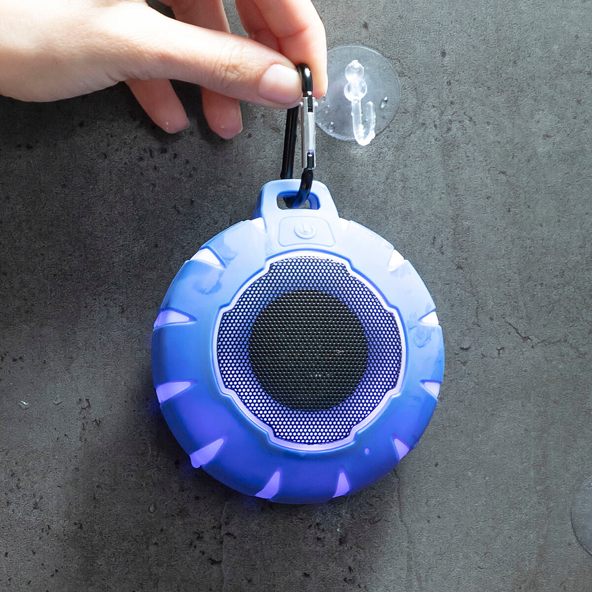 Schwimmender kabelloser Lautsprecher mit LED-Floaker InnovaGoods 