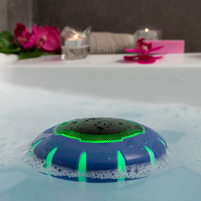 Schwimmender kabelloser Lautsprecher mit LED-Floaker InnovaGoods 