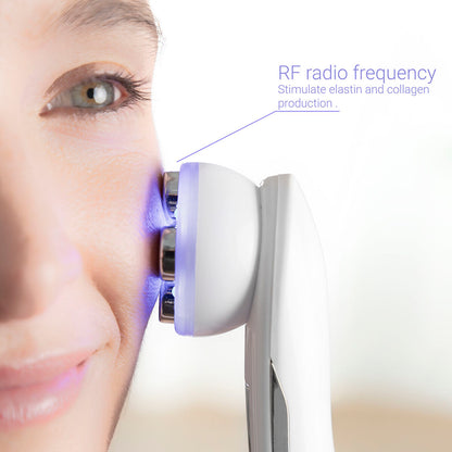Gesichtsmassagegerät mit Radiofrequenz, Phototherapie und Elektrostimulation Wace InnovaGoods 