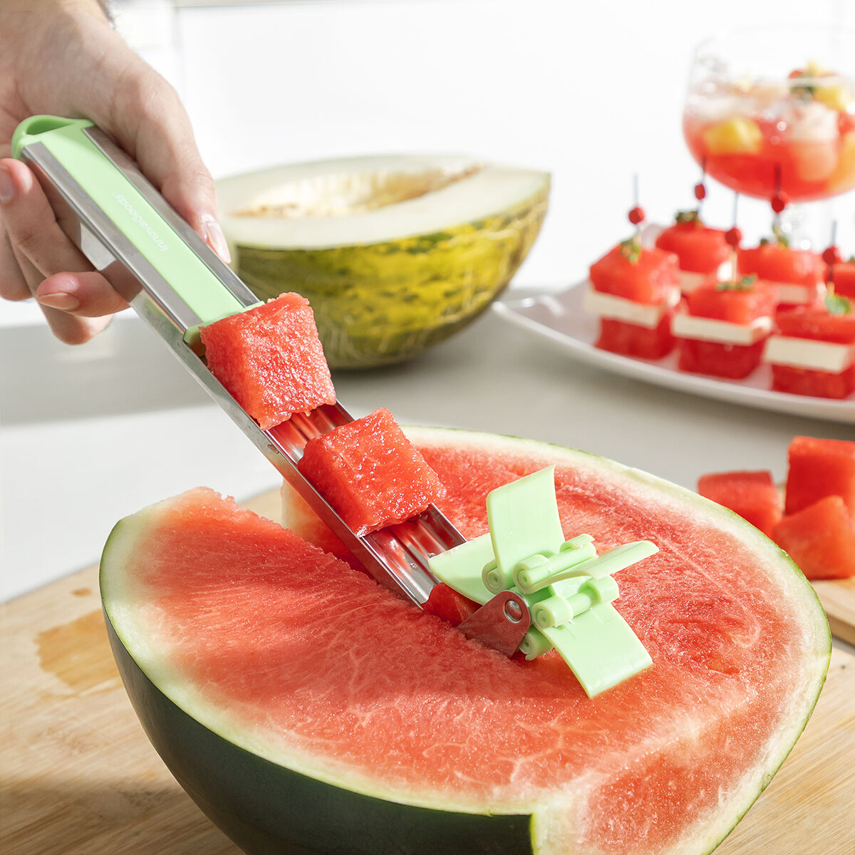 Cutmil InnovaGoods Wassermelonenwürfel 